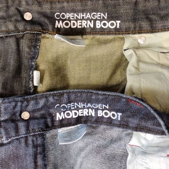 I.N.C International Concepts Copenhagen Modern Boot Cotton Jeans 2 PAIR Bundle - Picture 15 of 16